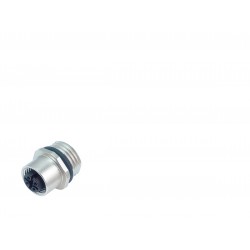 86 0132 0002 00008 M12-A female panel mount connector